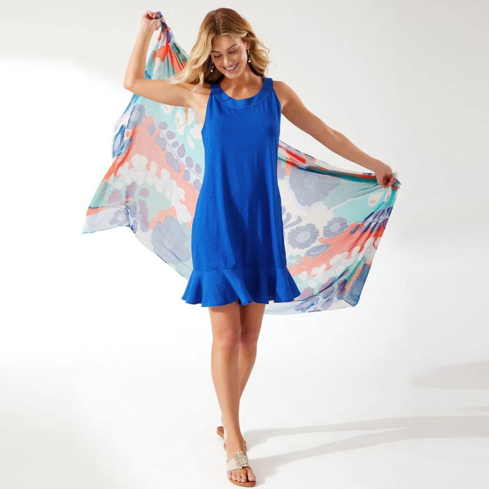 Tommy Bahama Marina Slub Short Dress